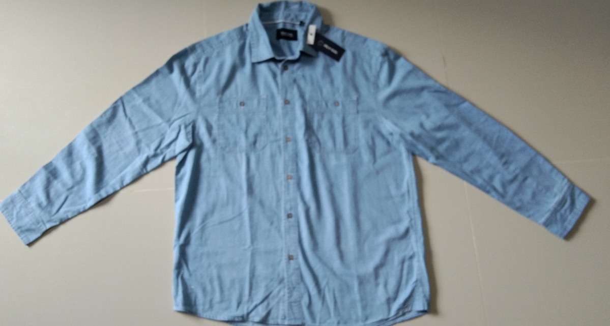 เสื้อเชิ้ตยีนส์ ผ้าบาง แขนยาว PLY CO.