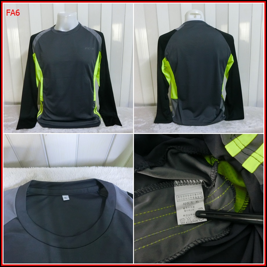 FA6. FC-R สำหรับใส่ออกทริปกลางแจ้ง ตกปลา เดินป่า แคมปิ้ง เนื้อผ้าชนิดแบบบาง ผ้าแห้งไว  ไซ้ด์ XL อก 4