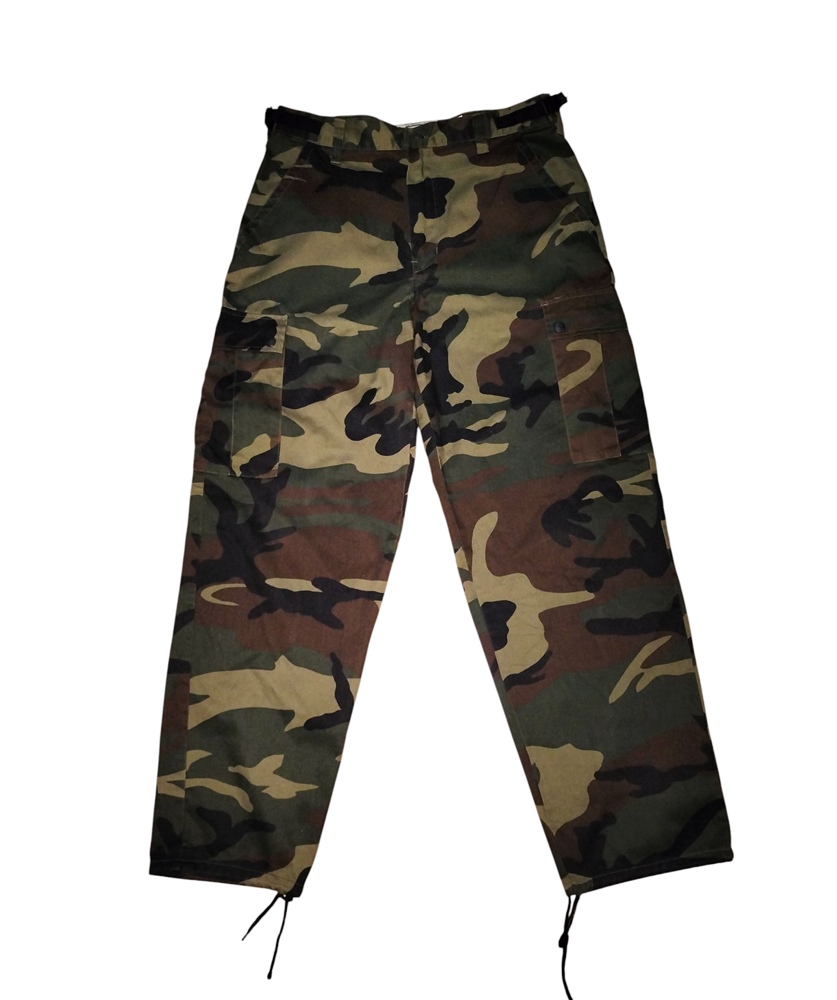 ++ กางเกงพรางลาย woodland ยี่ห้อ NORTHWEST  รอบเอว 30-34 นิ้ว    