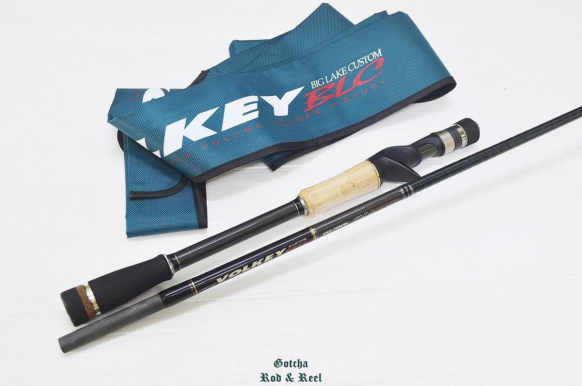 Major Craft Volkey VKC 70H /BL “Biglake custom “
SPEC. 7.0 ft 2 ท่อนต่อโคน lure 3/8-1.1/2 oz line 1