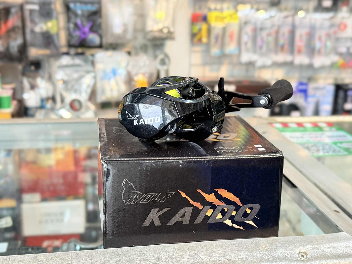 ตัวที่ 5
WOLF KAIDO หมุนซ้าย สภาพใหม่กริบ พร้อมสาย PE เต็มสปูล มีกล่องครบ
จัดไป 500 พร้อมส่งฟรี