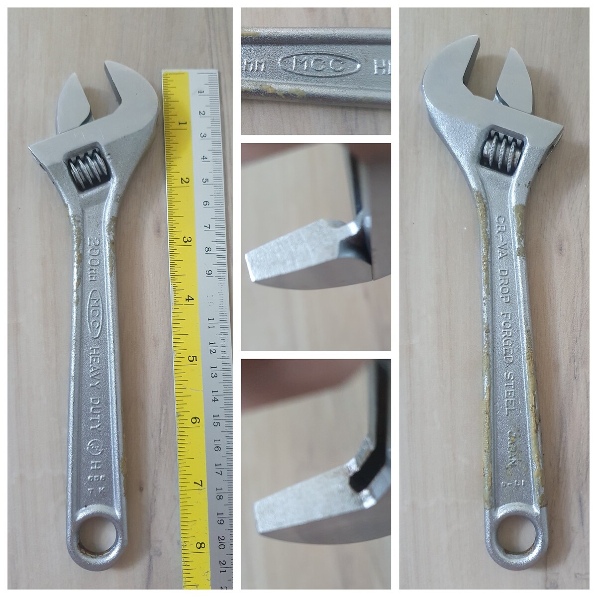 2.Mcc 200mm.สภาพดี,มีคราบกระดาษกาว
ราคา 130