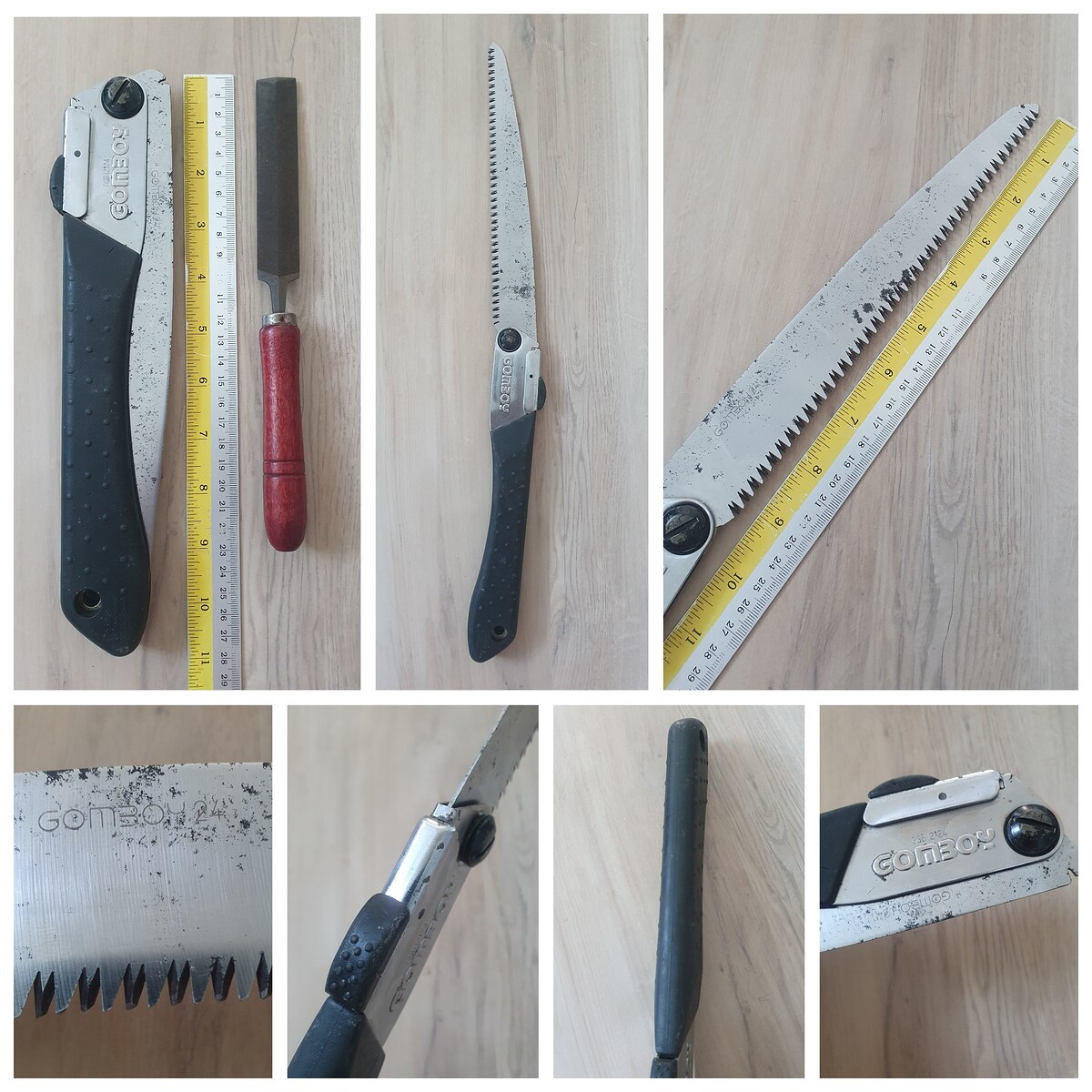 6.Silky Gomboy 240+ตะไบ,ฟันครบ,มีคราบตามรูป,มีรอยขัด ราคา 250