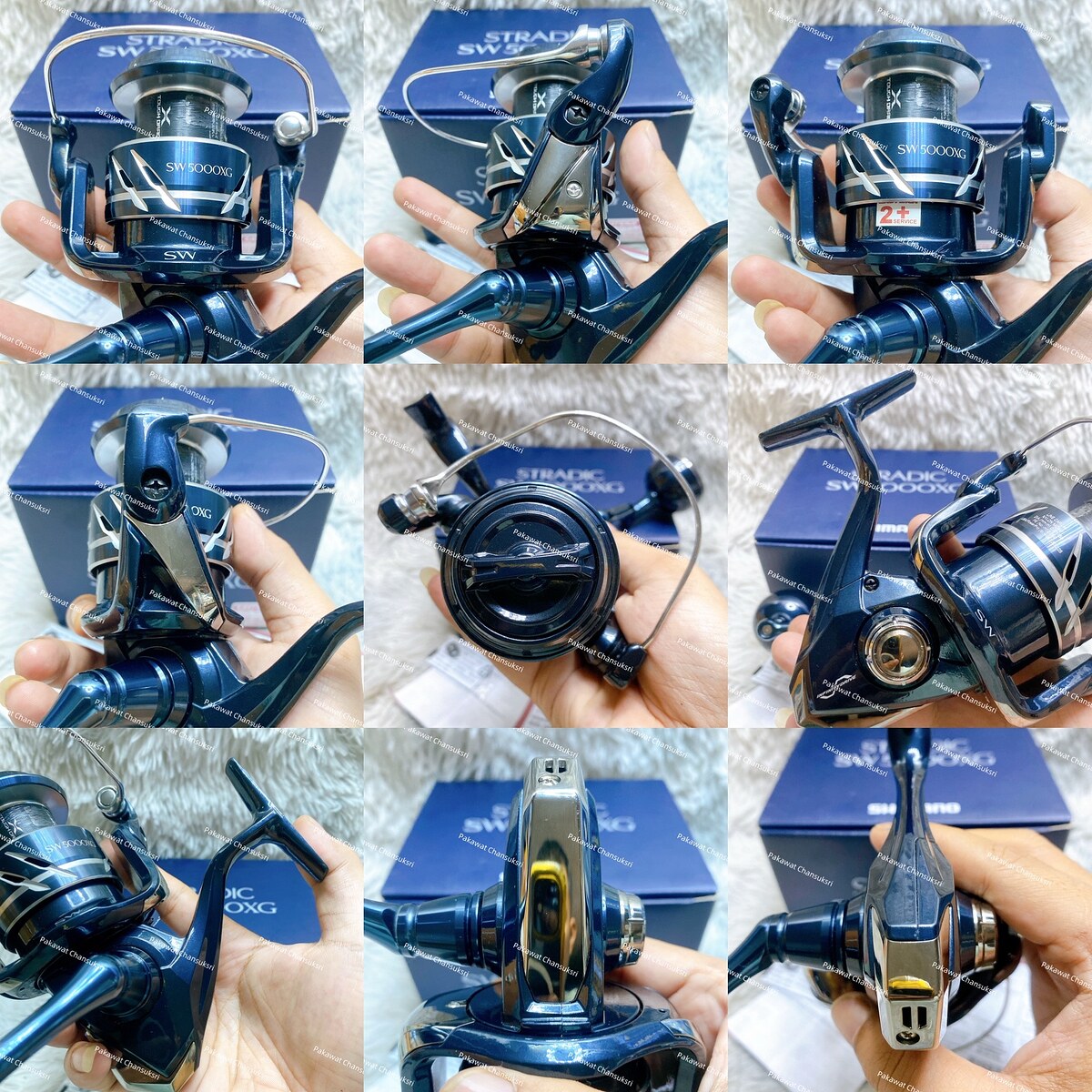 Shimano 24’ Stradic SW 5000XG
รอกสภาพสวยมาก บอดี้มีรอยข่วนสะกิด 3-4 จุดเล็กๆ นอกนั้นสวยมาก หมุนลื่น