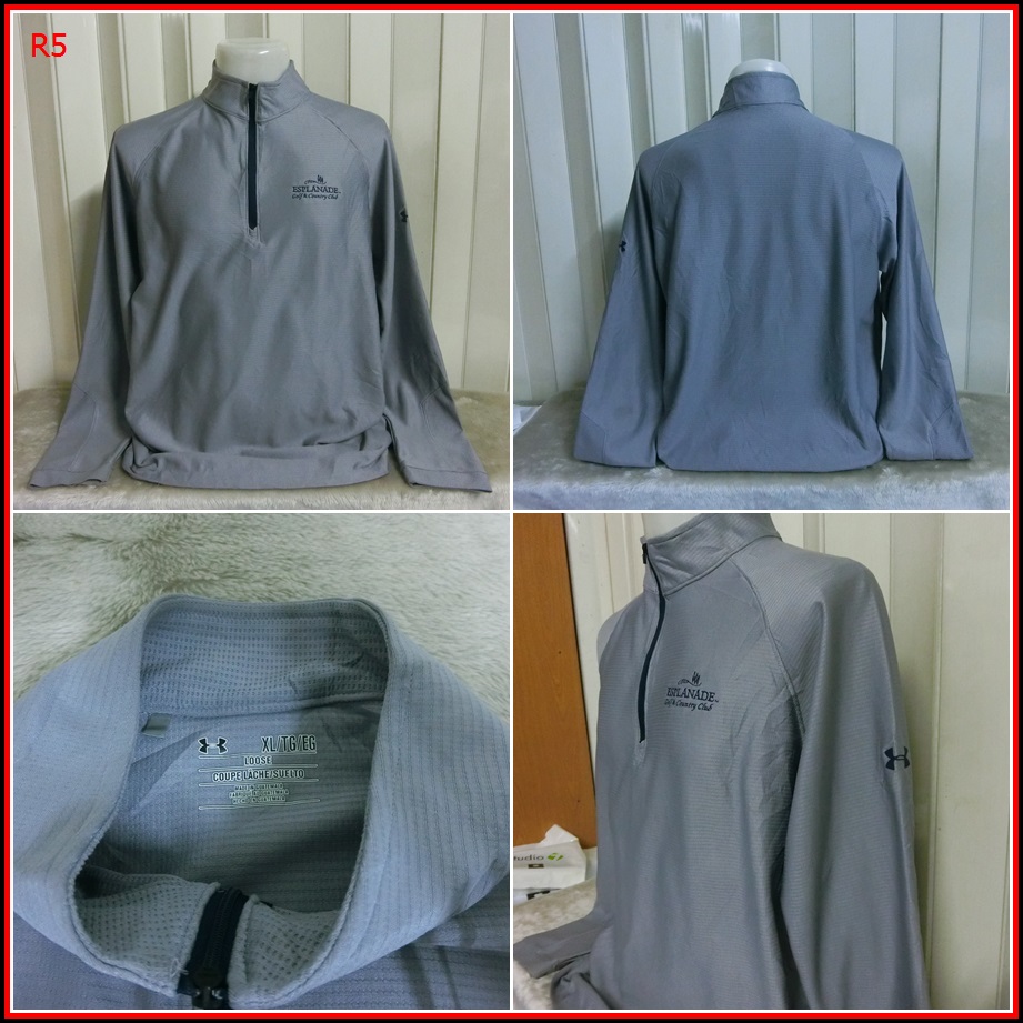 R5.UNDER ARMOUR เสื้อ outdoor สำหรับใส่ออกทริปกลางแจ้ง ตกปลา เดินป่าแคมปิ้ง เนื้อบางกันร้อนชนิดผ้าแห