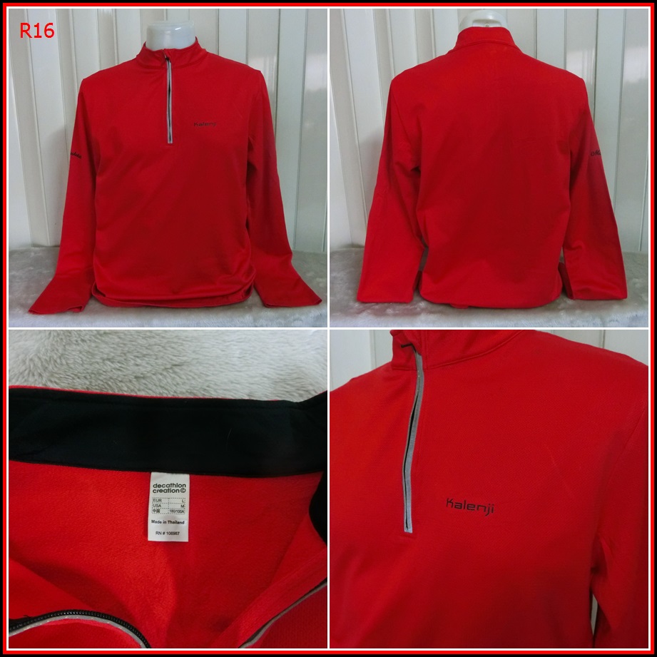 R16.DECATHLON เสื้อ outdoor สำหรับใส่ออกทริป กลางแจ้ง ตกปลา เดินป่าแคมปิ้ง เนื้อบางกันร้อนชนิดผ้าแห้