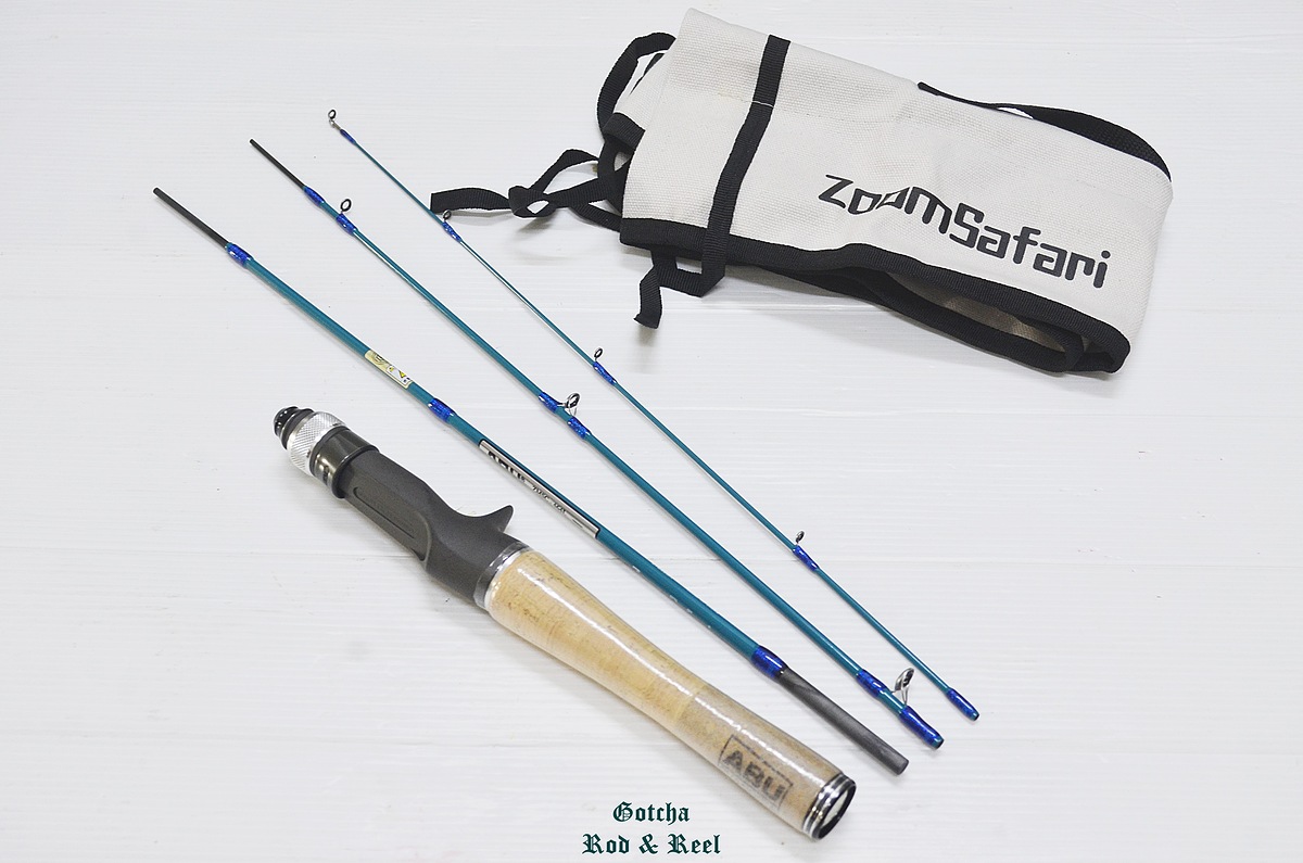 ABU ZOOM SAFARI ZMSC-464 L
4.6 ft 4 ท่อน 4-8 lb line 2-8 g lure

เบท งานสตรีม นำ้ไหล
สวยจัดครบซอ