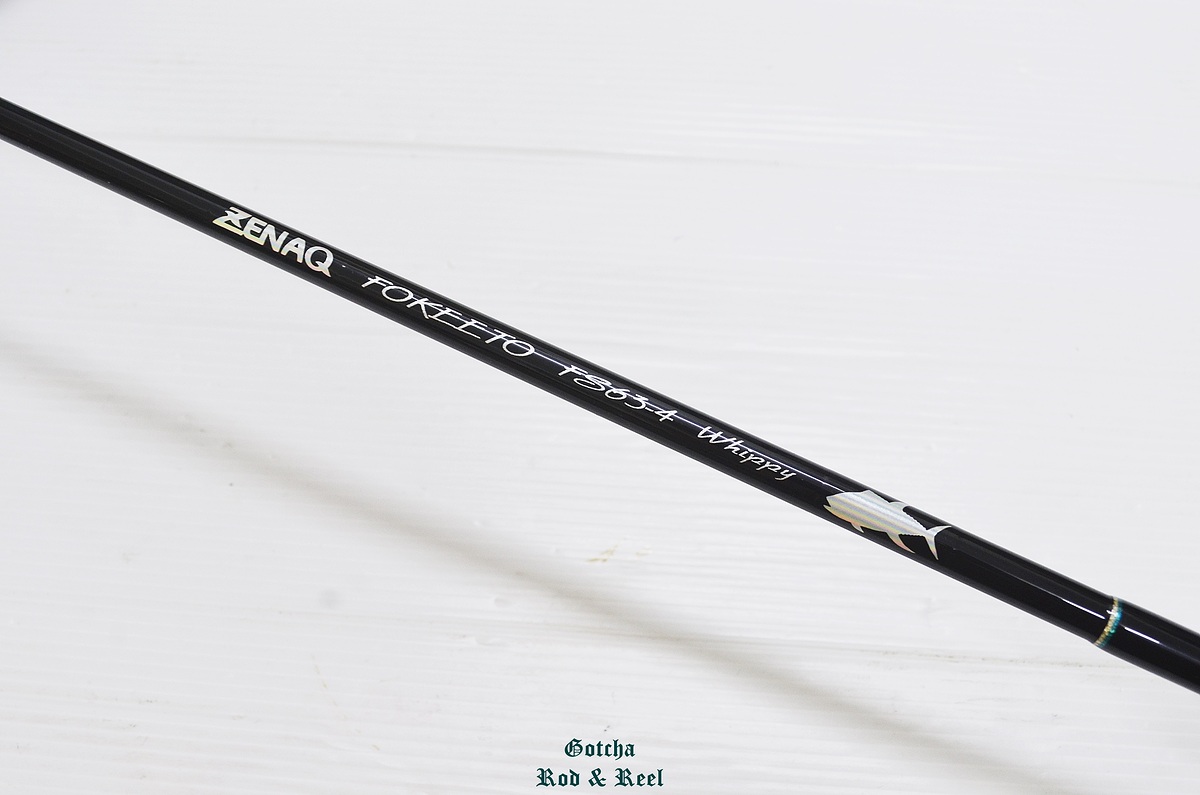 ZENAQ FOKEETO FS63-4 Whippy
Spec.6 feet 3 inches 1 piece lure: 70-170g
PE line: 2-4
สวยพร้อมใช้ ไ