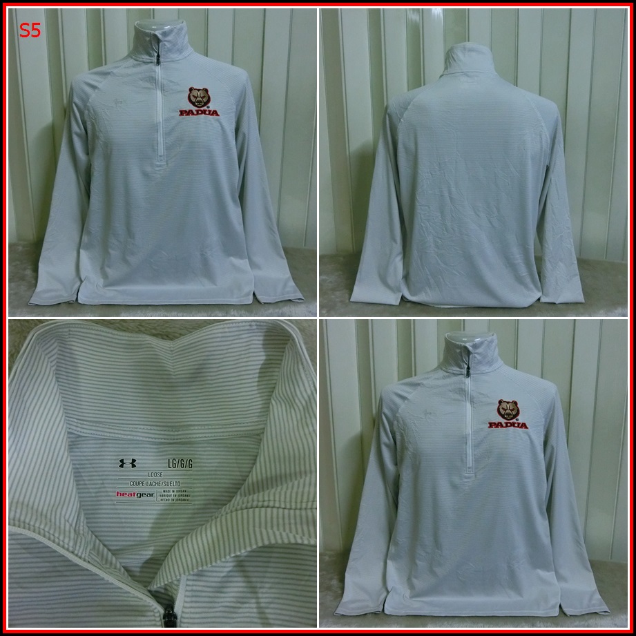 S5.UNDER ARMOUR HEATGEAR เสื้อ outdoor สำหรับใส่ออกทริป กลางแจ้ง  เดินป่าแคมปิ้ง เนื้อบางกันร้อนชนิด