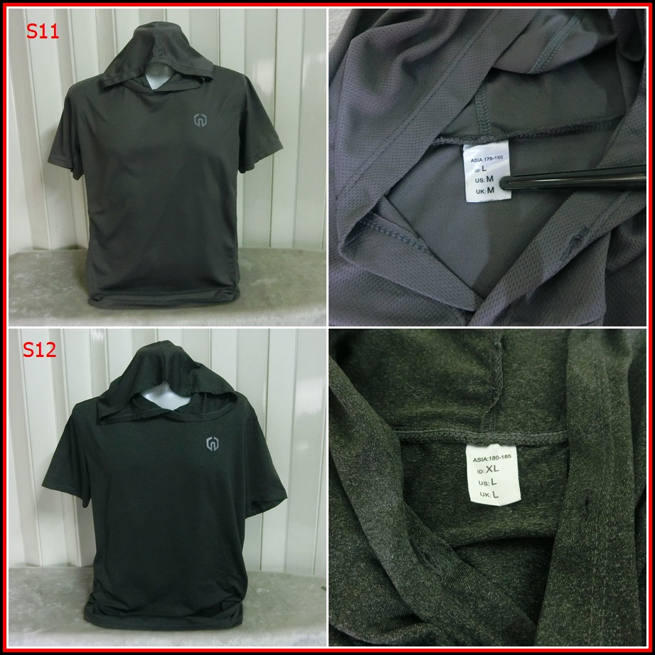 S11. เสื้อ outdoor hoodie สำหรับใส่ออกทริป กลางแจ้ง ตกปลา เดินป่าแค้มปิ้ง เนื้อผ้าบางชนิดกันร้อน หยื