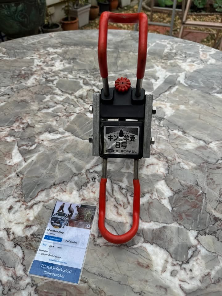 King Rod Keeper 8号 จาก Daiichi Seiko ญี่ปุ่น แคลมป์ล็อคคันเบ็ดสำหรับงานทะเล 