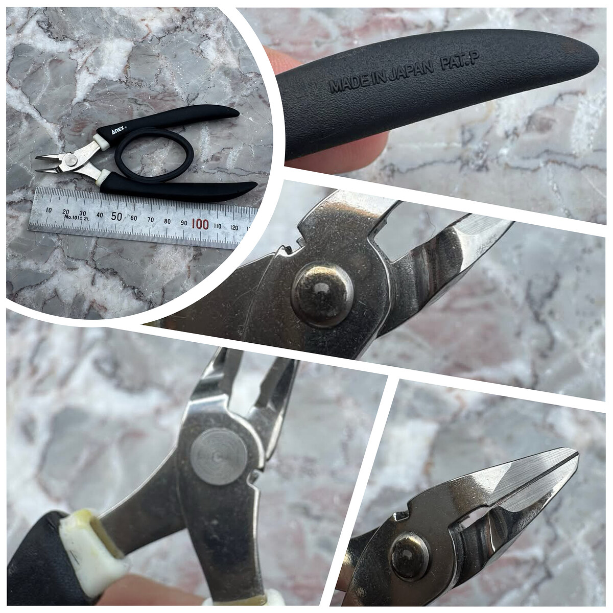1. ANEX Mini Cutter Made in Japan งานละเอียดจากญี่ปุ่น คมตัดแม่น ลื่น และไม่บิ่นง่าย เหมาะกับงานที่ต