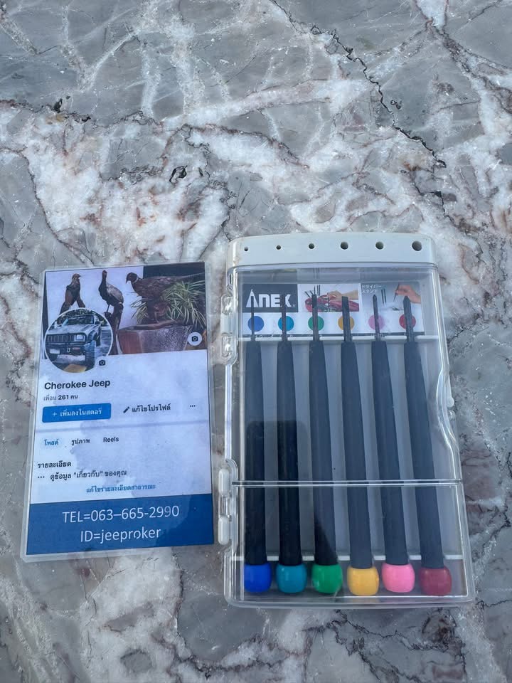 ANEX Precision Driver Set – Made in Japan  งานไขควงละเอียดระดับช่างญี่ปุ่น