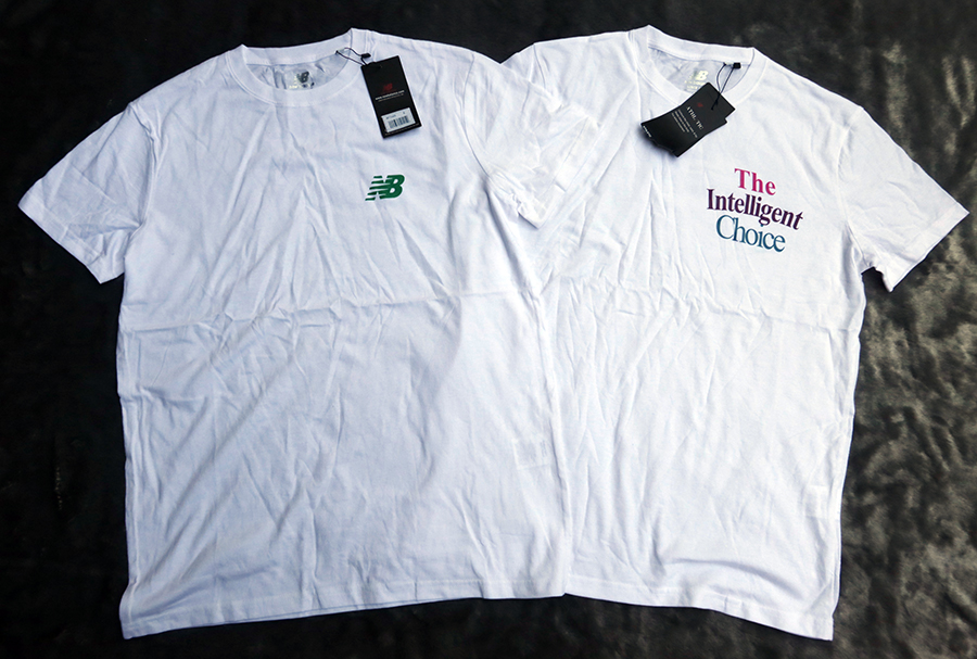 new balance /40/42/44/48 เสื้อยืดแขนสั้นหลายสีสวยใหม่แท้ ราคารวมส่ง flash