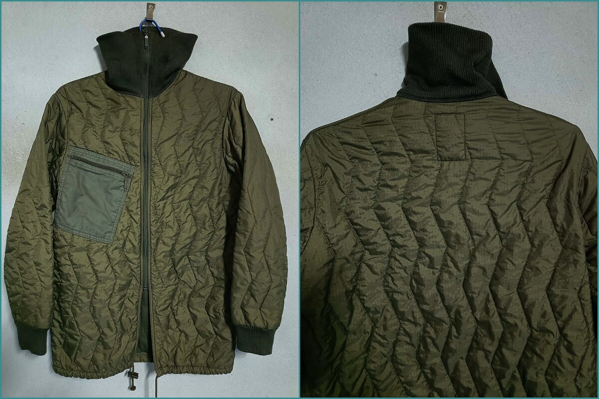 เสื้อ Vintage90’s Germany Army Liner Quilted Field Jacket ปี 1997
