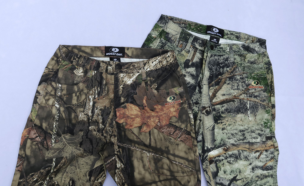 MOSSY OAK / L กางเกงขายาวลายต้นไม้ใหม่สวยแท้ รวมส่ง Flash