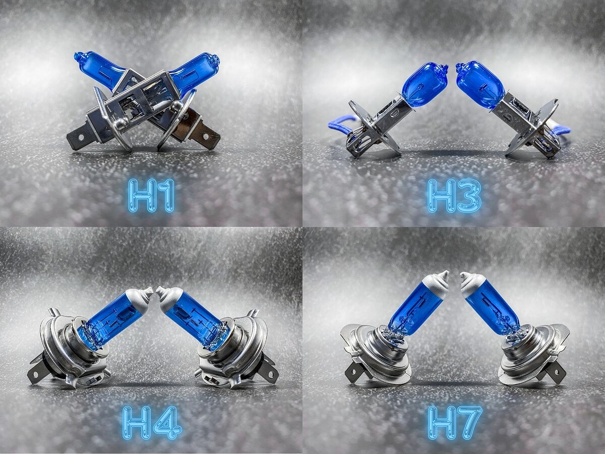 หลอดไฟหน้ารถยนต์ - บิ๊กไบค์ อัพเกรดแสงขาวสว่างขึ้นเยอะมากๆ 6000K นำเข้าแท้ !