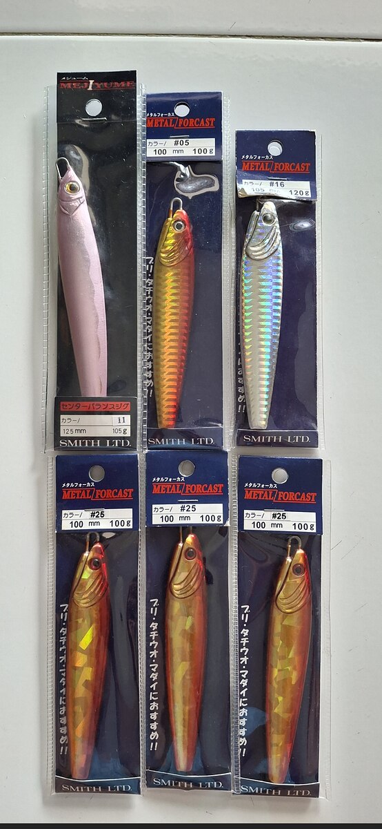 เหยื่อจิ๊ก jackall,smith,major craft ของใหม่ครับ