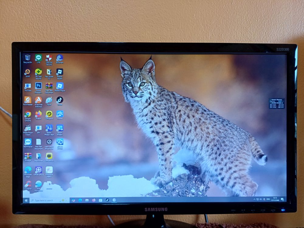 จอคอม SAMSUNG S22D300  (HDMI)