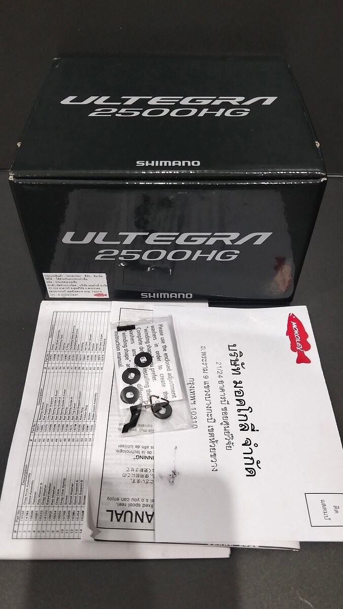 กล่อง คู่มือ ใบรับประกันครบ