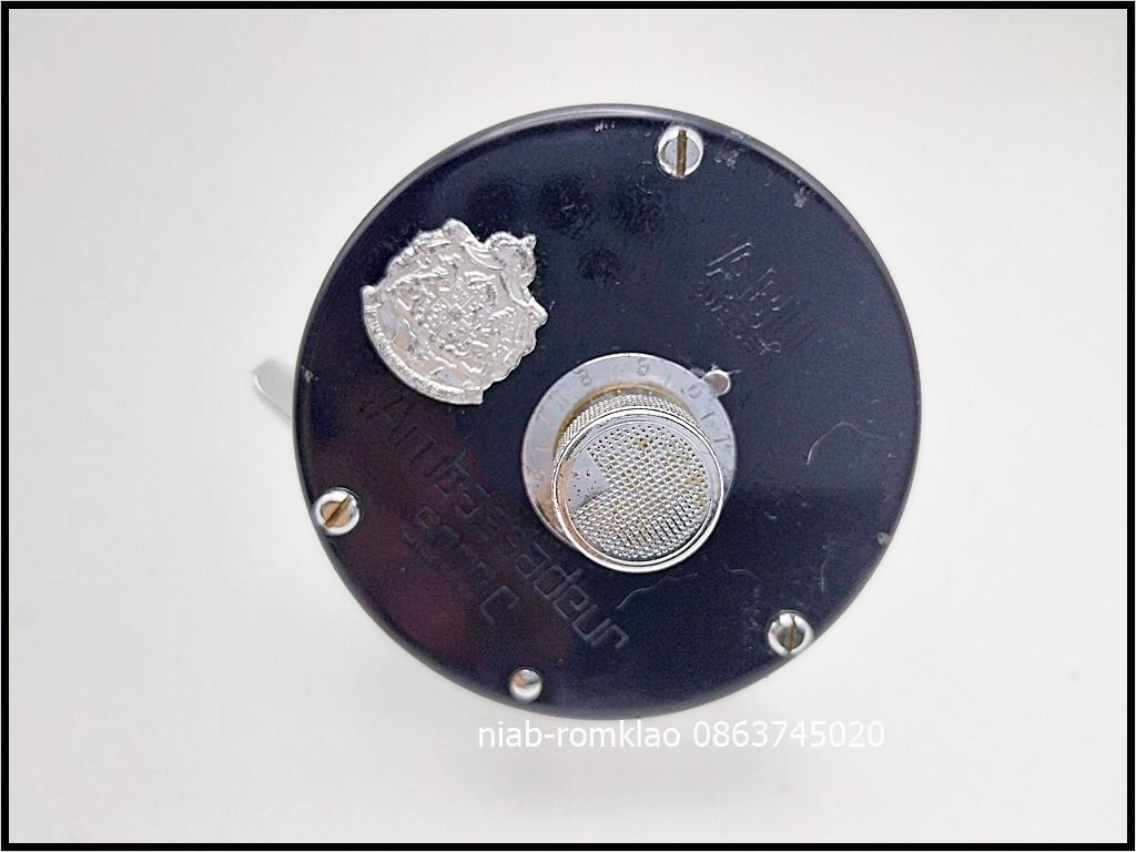 [b][q] Abu 5000C แกนตาย 2หน่วงโล่ห์ใหญ่ Built by ปี1985 มีรอยบ้างยังดูแจ่ม ใช้งานได้ปกติ  หายากยิ่ง 