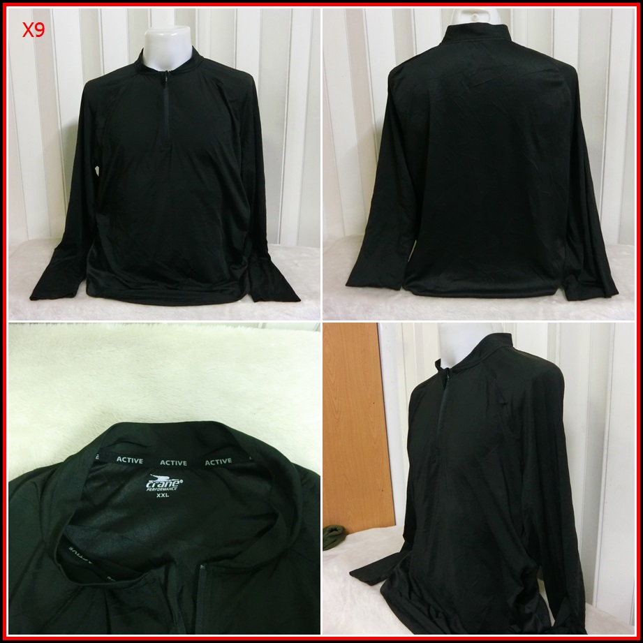 X9.CRANE PERFORMANCE  ใส่ออกทริปกลางแจ้ง ตกปลา และแคมปิ้ง เนื้อผ้าแห้งไว     ไซ็ด์ XL อก 46 นิ้ว / 3