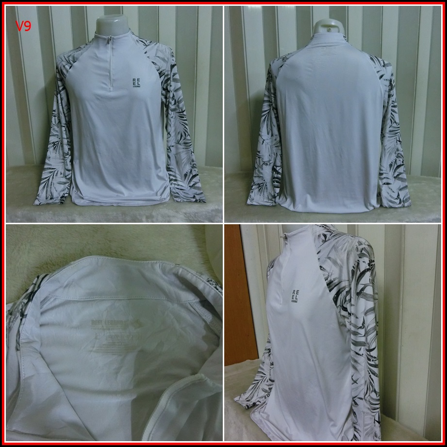 V9.REEL LEGENDS /KEEP IT COOL  เสื้อใส่ออกทริปกลางแจ้ง ตกปลา เดินป่าและแคมปิ้ง เนื้อผ้าแห้งไว  Size 