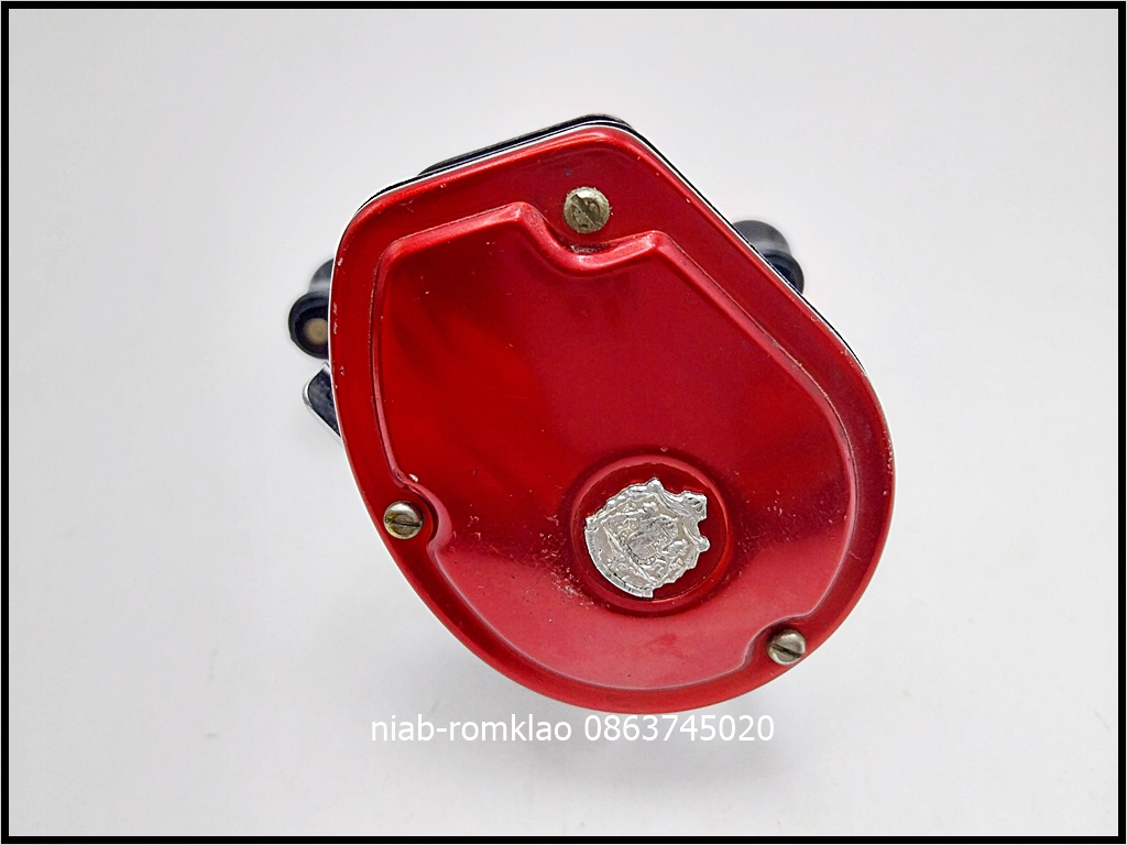 [b][q]Abu 1000แดง Built by  ปี1983   มีรอยจากการใช้งาน ใช้งานได้ปกติ  แต่งสีขอบเฟรมจะดูสวยขึ้นมาก

