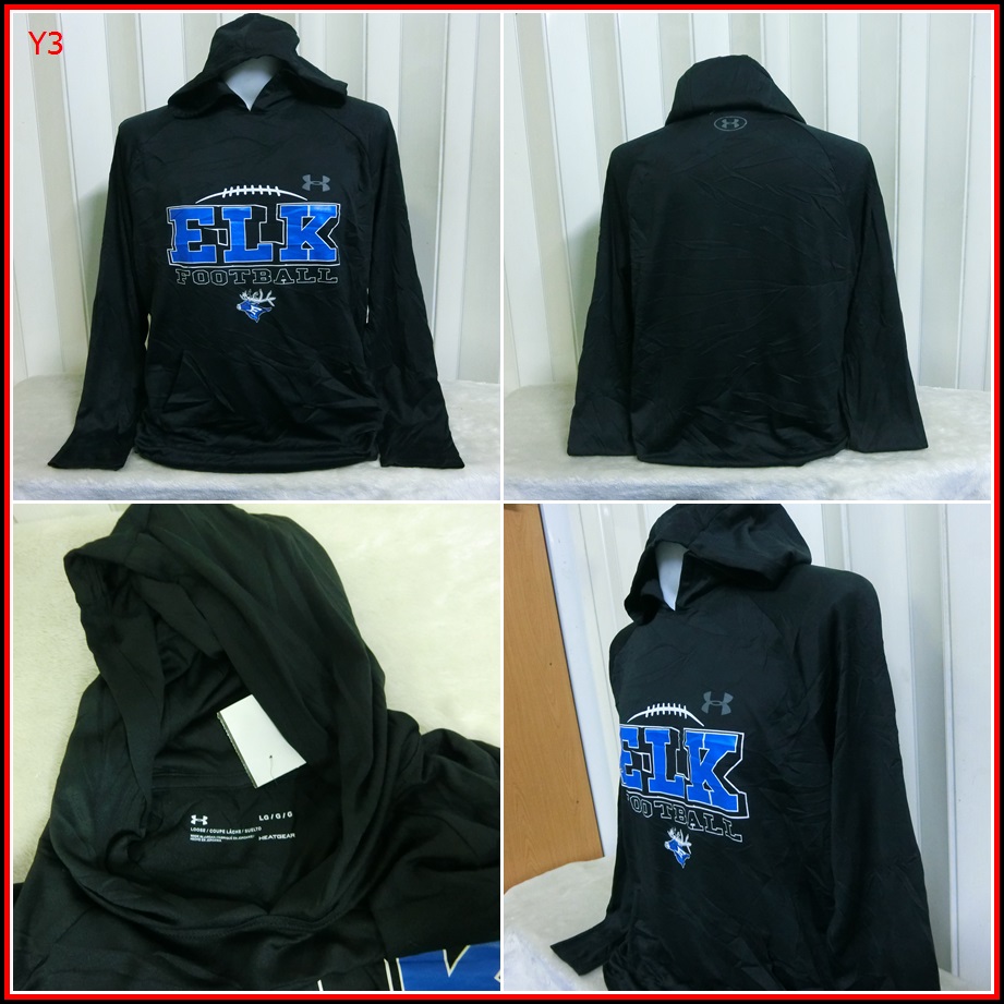 Y3.UNDER ARMOUR ้ HOODIE สภาพใหม่ๆ ใส่ออกทริปกลางแจ้ง ตกปลา เดินป่าแคมปิ้ง เนื้อผ้าบาง ชนิดแห้งไว   