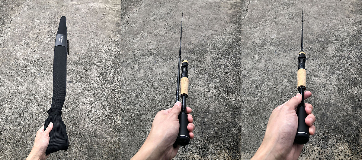 3. Shimano 2022 EXPRIDE 163L-BFS คัน 2 ท่อนต่อโคนยาว 6'3" เวท 6-12lb คันสวยริ้วรอยน้อยมากๆ พร้อมซองใ