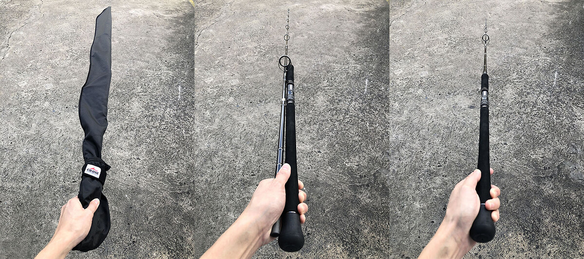 4. CB ONE VFR 7310 "BLUEWATER PLUGG'N" คัน 2 ท่อนต่อโคนยาว 7'3" Cast Wt: 50-100g , Line Wt: PE4-5 , 