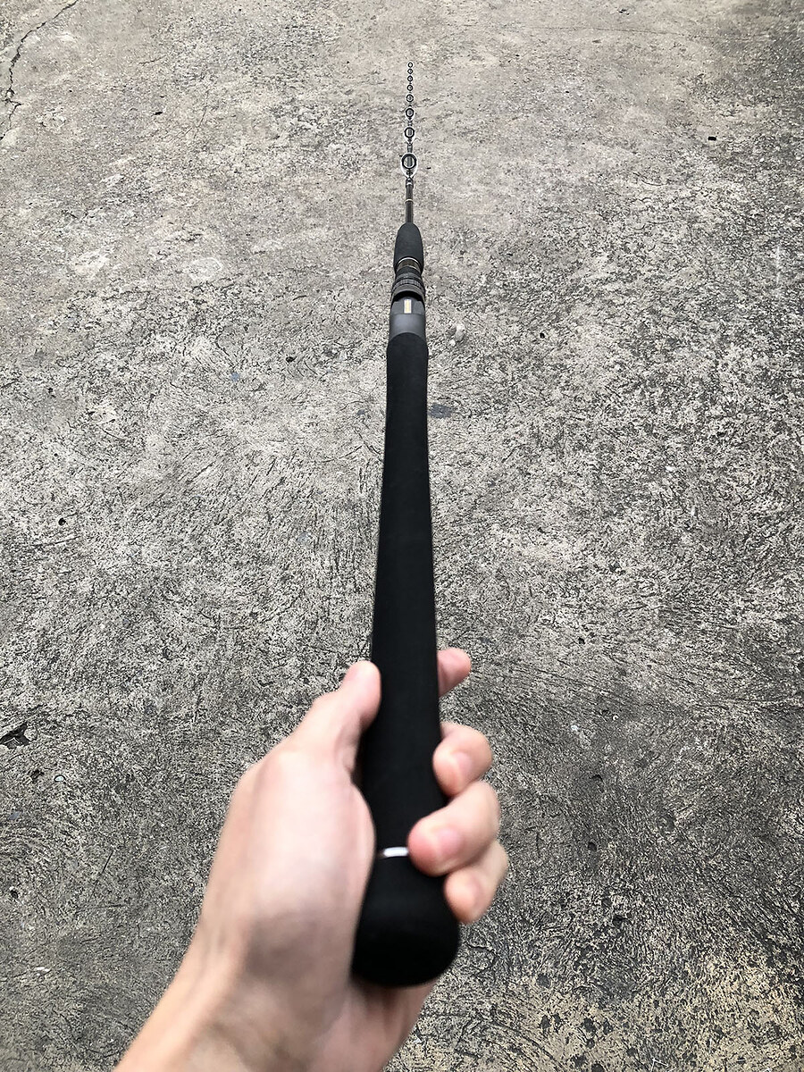 5. Tenryu JIG-ZAM Deep Rider JDR581B-3K คัน 1 ท่อนยาว 5'8" Lure Wt: Best 100g (Max 150g) , Line Max: