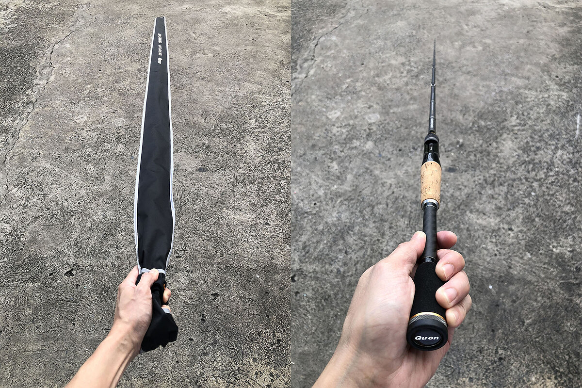 14. Jackson BASTARD BTC-651MG คัน 1 ท่อนยาว 6'5" Line Max 14 lb , Lure Max 5/8oz คันสวยริ้วรอยผิวๆ เ