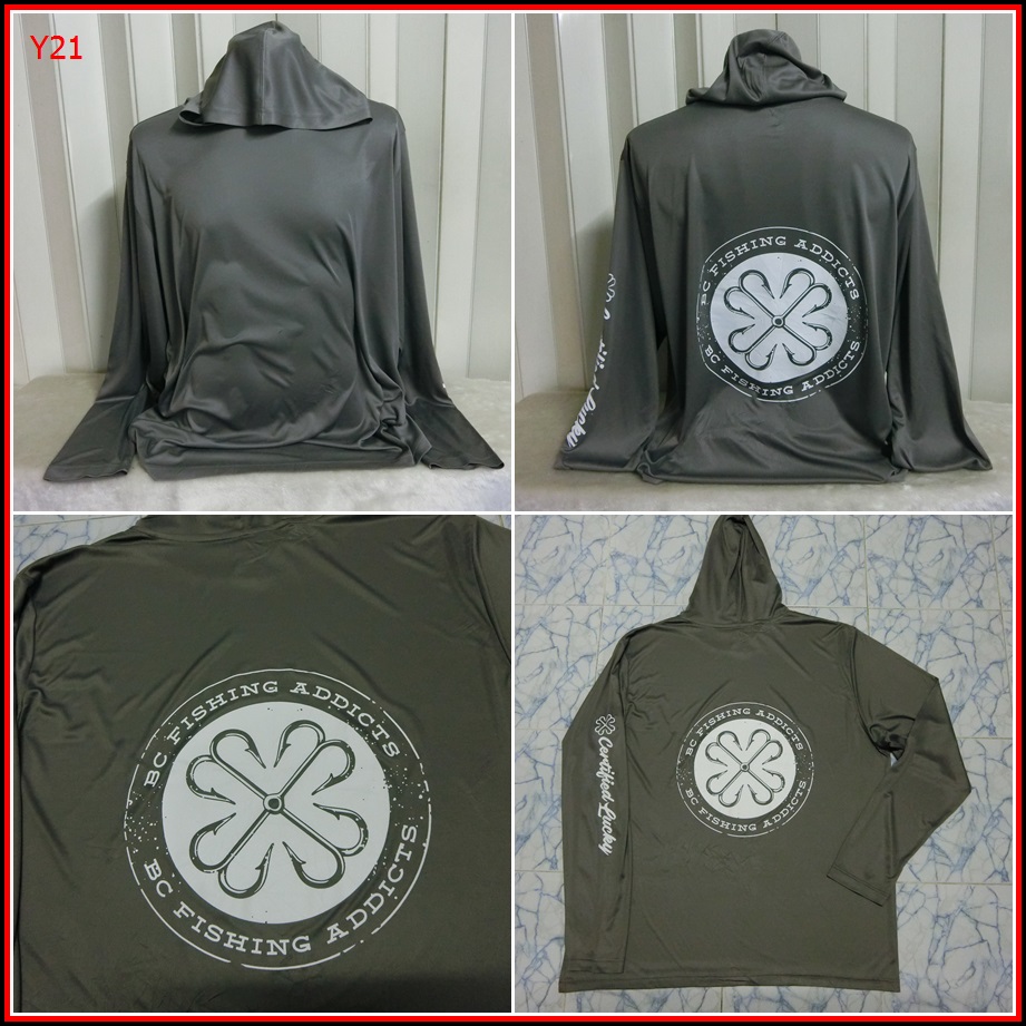 เสื้อตกปลา OUTDOOR  สวยๆ ผ้าแห้งไวเข้ามาใหม่ รหัส Y มีเพิ่มเข้ามาใหม่