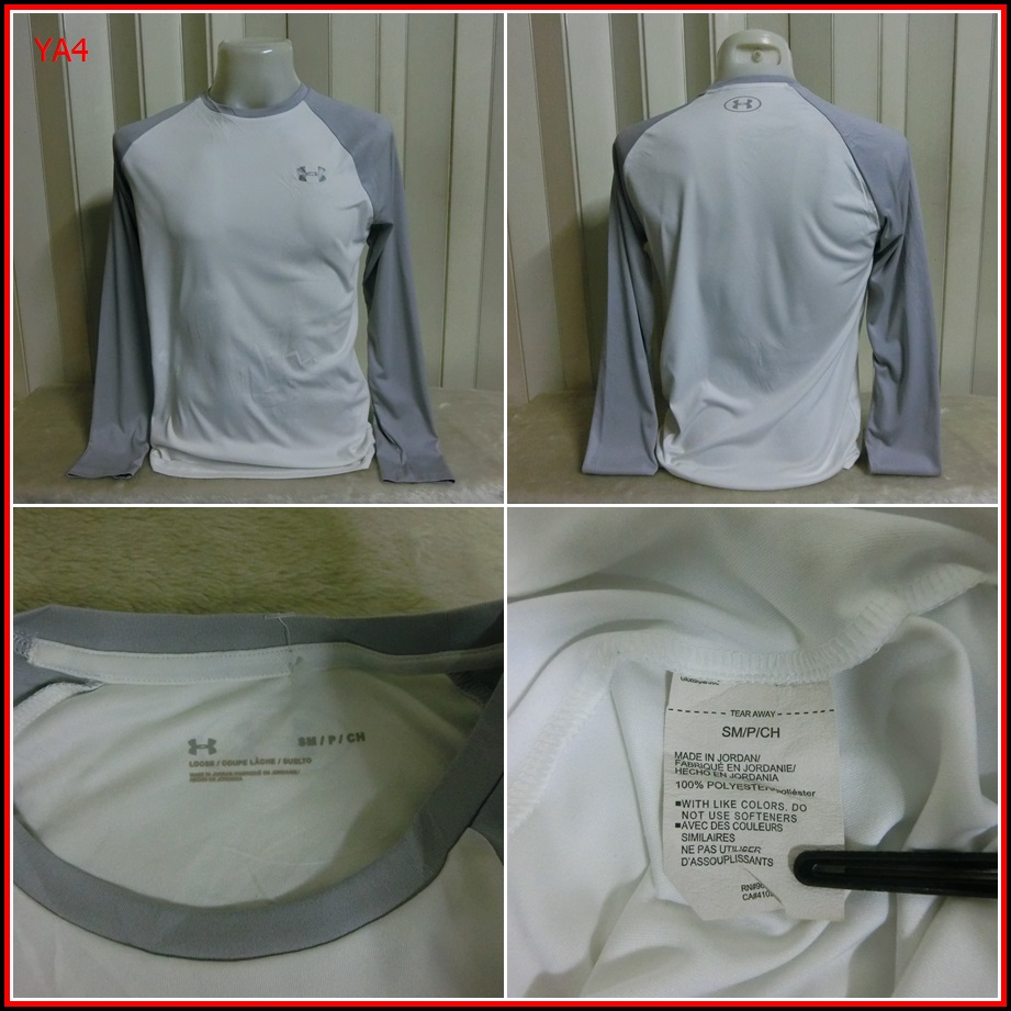 YA4. UNDER ARMOUR ้  สภาพใหม่  ใส่ออกทริปกลางแจ้ง ตกปลา เดินป่าแคมปิ้ง เนื้อผ้าบาง ชนิดแห้งไว  Size 