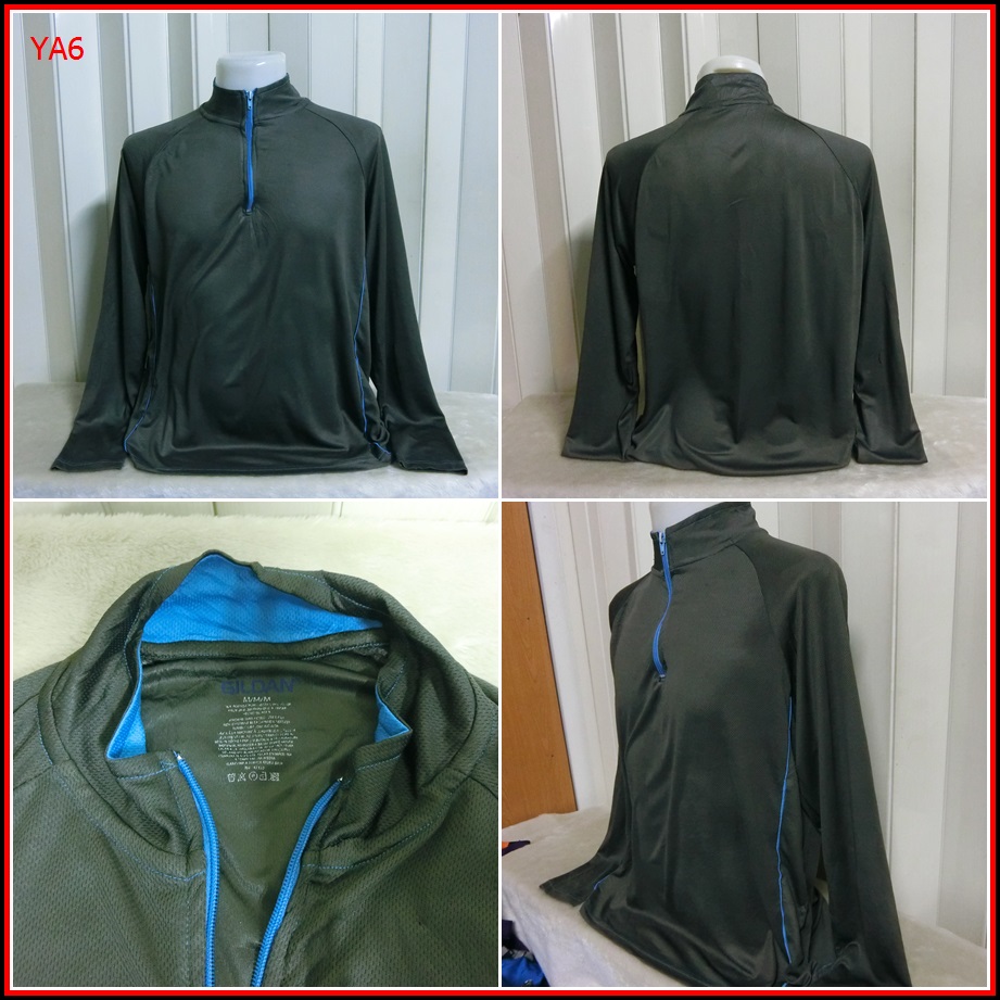 YA6.GILDAN  ใส่ออกทริปกลางแจ้ง ตกปลา เดินป่าแคมปิ้ง เนื้อผ้าบาง ชนิดแห้งไว    Size L อก 44 นิ้ว / 30