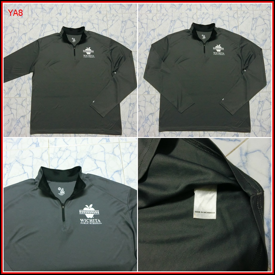 YA8.BADGER SPORT สีเทาดำ  ใส่ออกทริปกลางแจ้ง ตกปลา เดินป่าแคมปิ้ง เนื้อผ้าบาง ชนิดแห้งไว    Size XL 