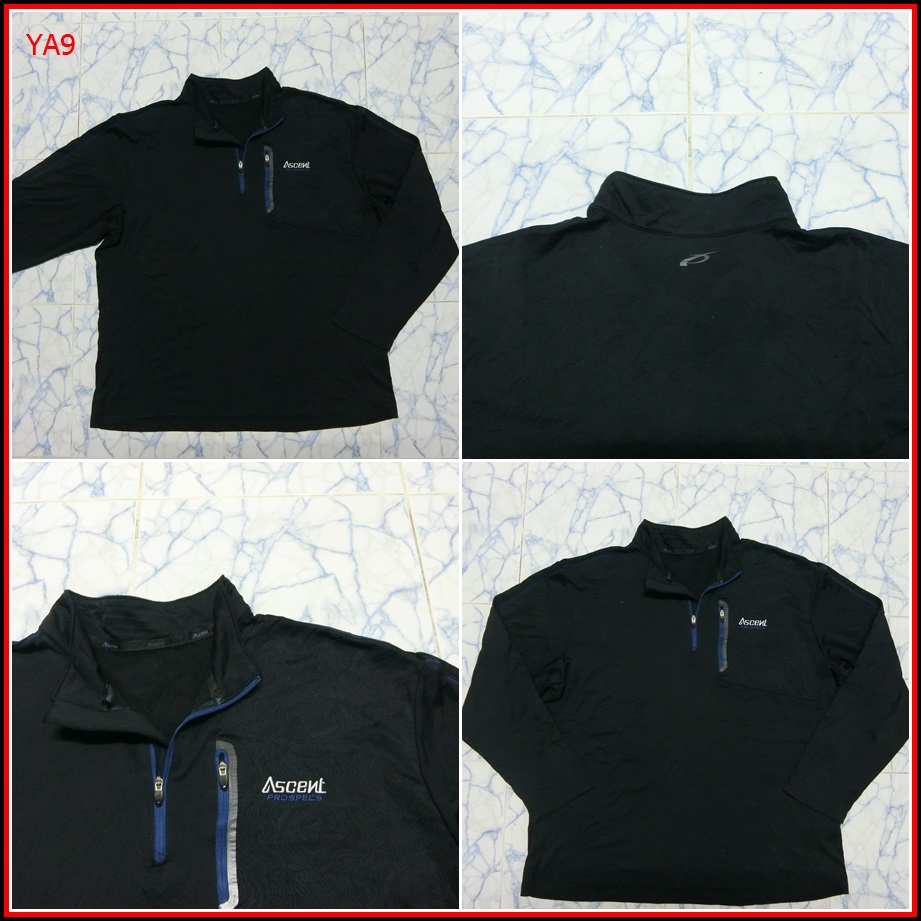 YA9.PROSPECS / ASCENT    ใส่ออกทริปกลางแจ้ง ตกปลา เดินป่าแคมปิ้ง เนื้อผ้าบาง ชนิดแห้งไว   Size XL อก