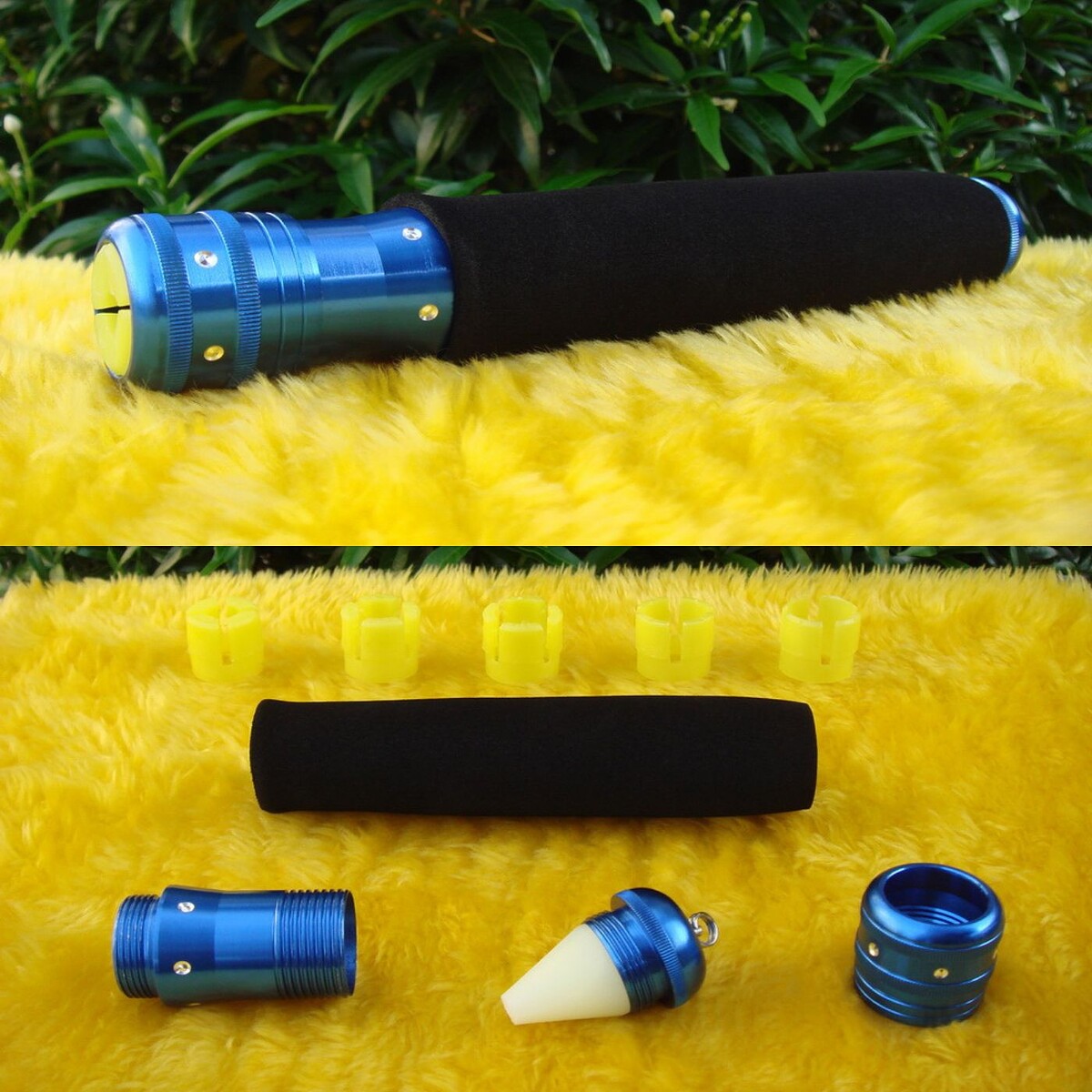 


[b][center]:heart: :heart: :heart:     ด้ามจับ  ทดระยะคันชิงหลิว  (  A  )  ALUMINUM  อย่างดี  