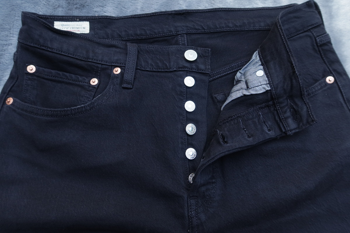 Levi's 501 Super Black Big E