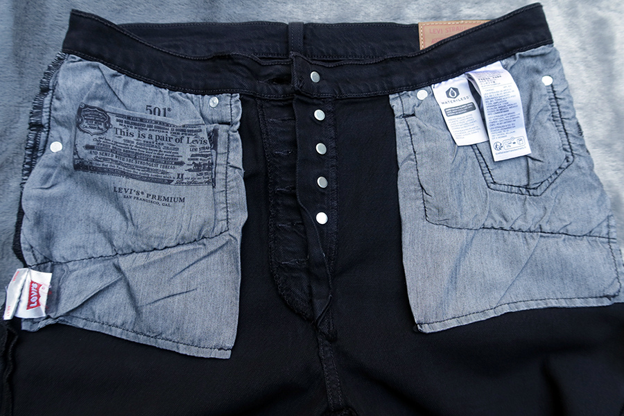 Levi's 501 Super Black Big E