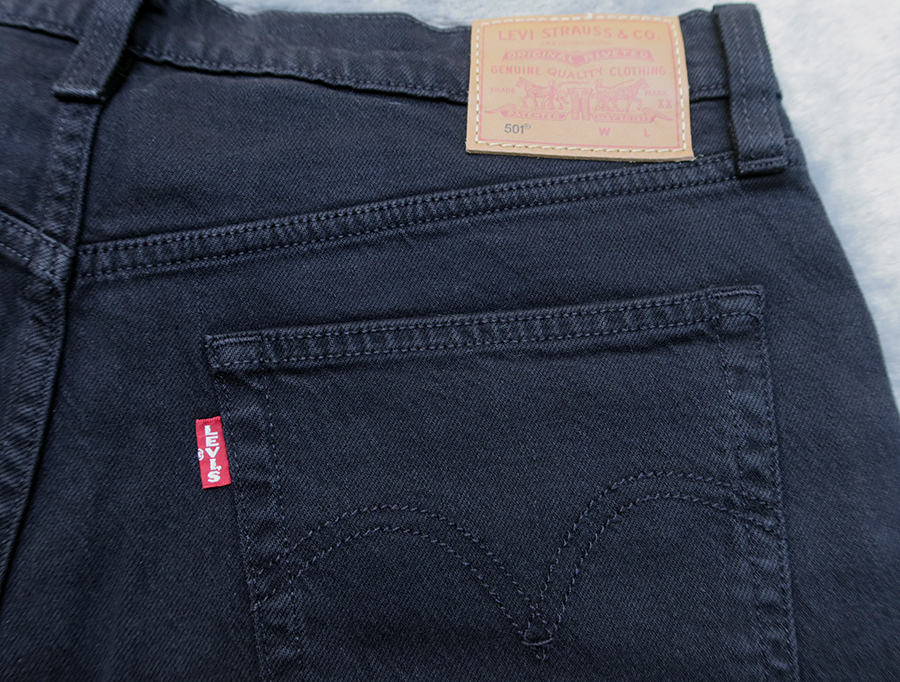 Levi's 501 Super Black Big E