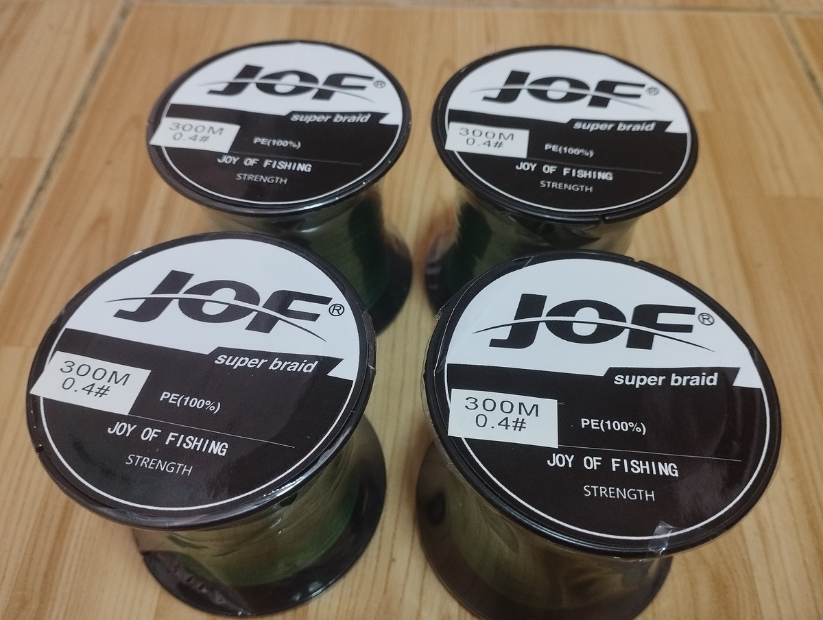 สายpeเล็กๆ 0.4 ถัก4... ม้วน 300 เมตร