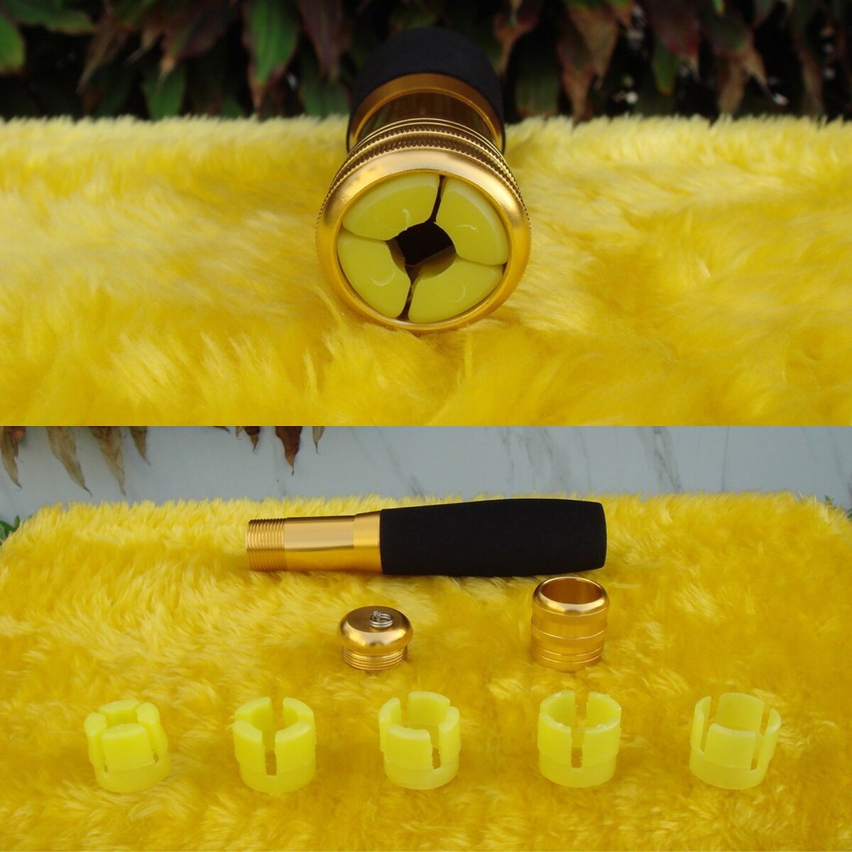 

[b][center]:heart: :heart: :heart:     ด้ามจับ  ทดระยะคันชิงหลิว  (  C  )  ALUMINUM  อย่างดี  สว