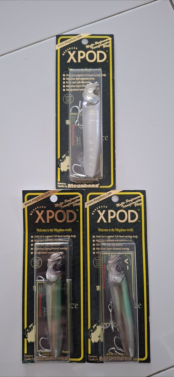 Megabass x-pod 108.5mm หนัก3/4oz ใช้งานได้ทั้งpopและpencil 3