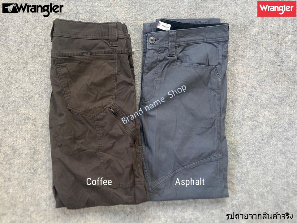 กางเกง ขายาว สไตล์ Workwear แบบ Utility Cargo มีกระเป๋าซิปต้นขาด้านหลัง เนื้อผ้า Canvas แข็งแรง ยืดห