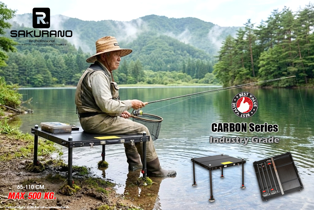 บัลลังค์ SAKURANO รุ่น Professional Carbon Series