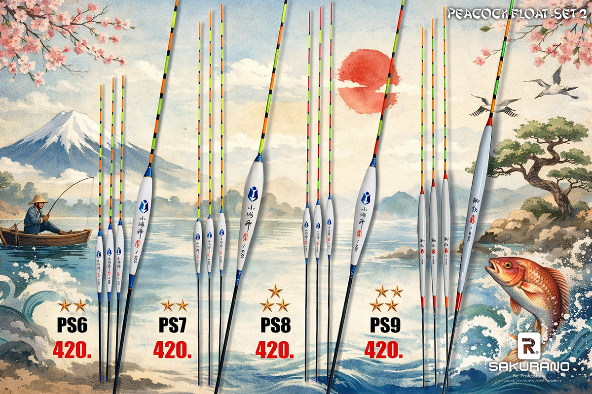 [b]ทุ่นหางนกยูงแท้ แบบชุด 3 ดอก SET2[/b]

* ทุ่นหางนกยูงชุด PS6 ราคา 420 บาท ( ** Light) (E005)
(