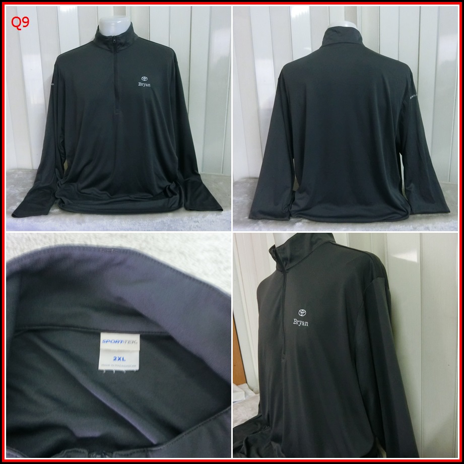 Q9.SPORT-TEK  เสื้อใส่ออกทริปกลางแจ้งตกปลาชนิดเนื้อผ้าบางบางลื่นๆ ชนิดผ้าแห้งไว  Size 2XL อก 52 นิ้ว
