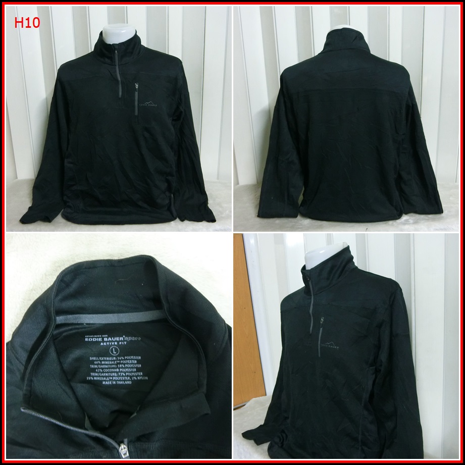 H10.EDDIE BAUER /ACTIVE FIT  ใส่ออกทริปกลางแจ้ง ตกปลา เดินป่าแคมปิ้ง เนื้อผ้าบางกันร้อน ชนิดเนื้อผ้า